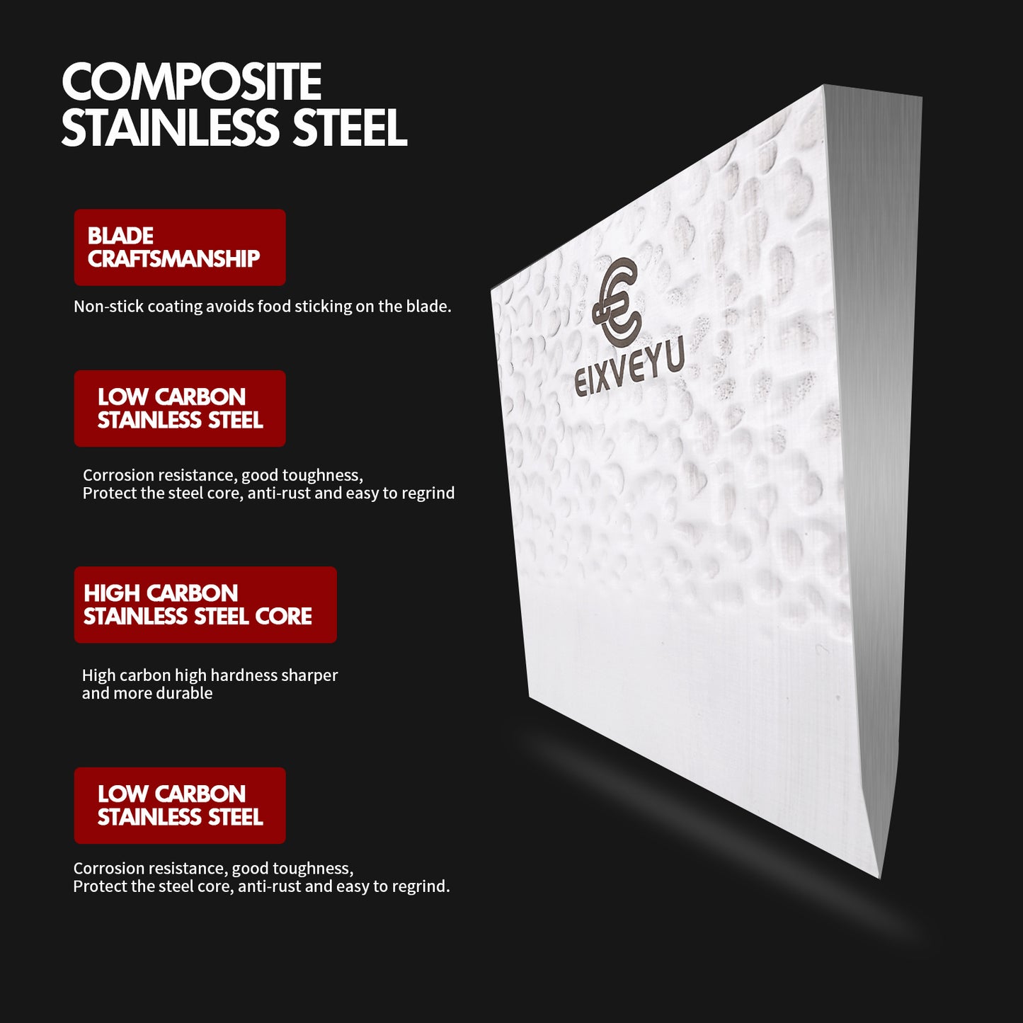 Kitchen knife set, butcher knife and fruit knife 2-piece set, professional chef's knife, kitchen knife, cleaver, forged vegetable knife, paring knife, wooden handle, gift box